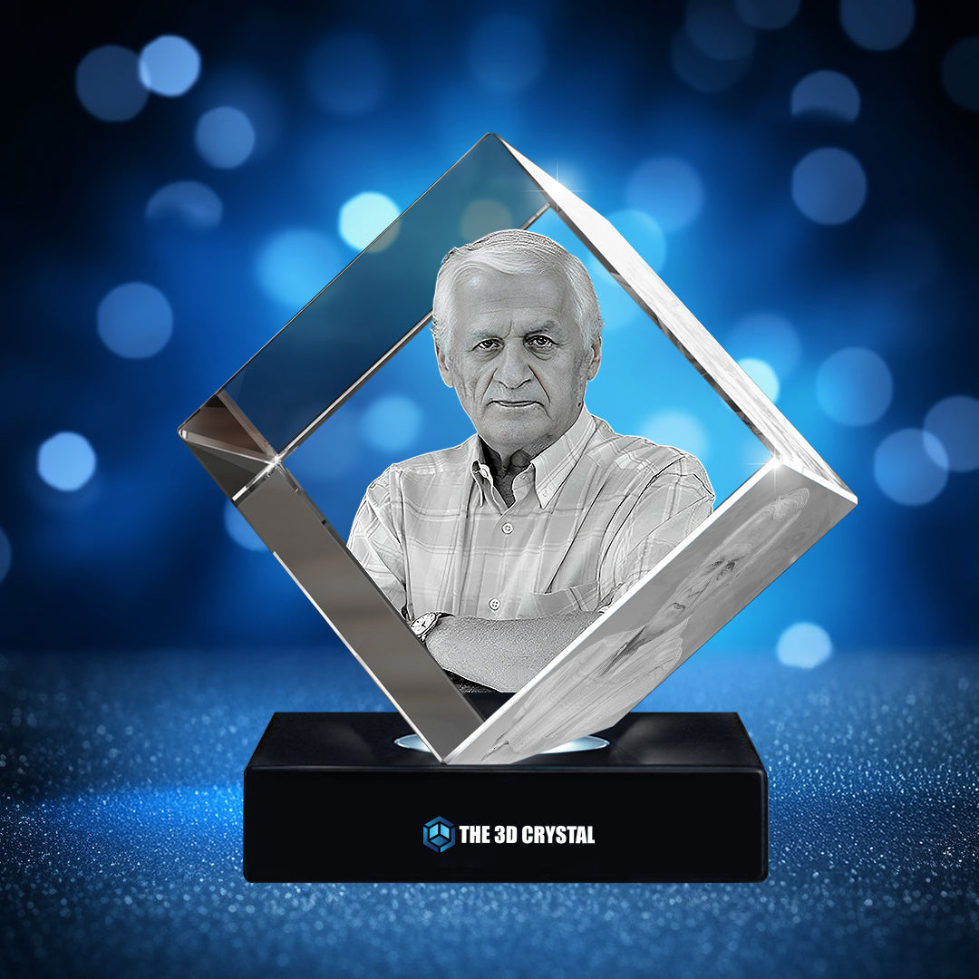 3D Diamond Crystal For Memorial