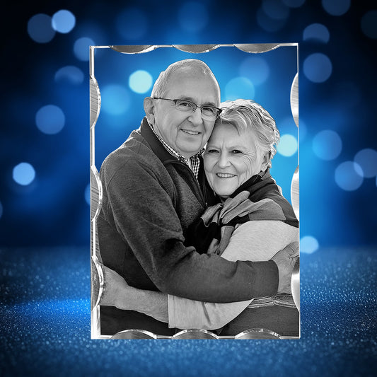 Wave 3D Crystal For Memorial