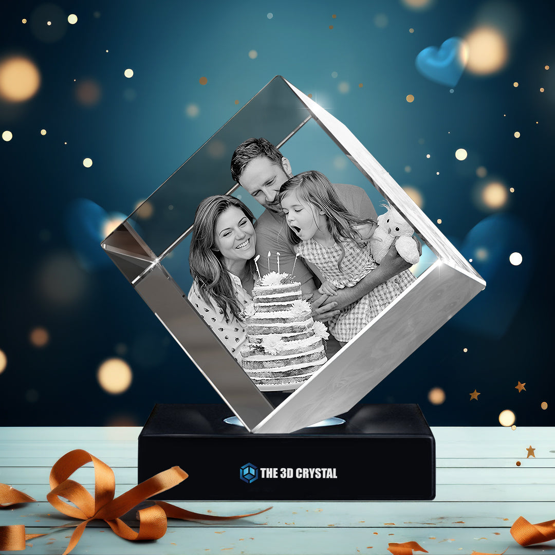 3D Diamond Crystal  Birthday Special