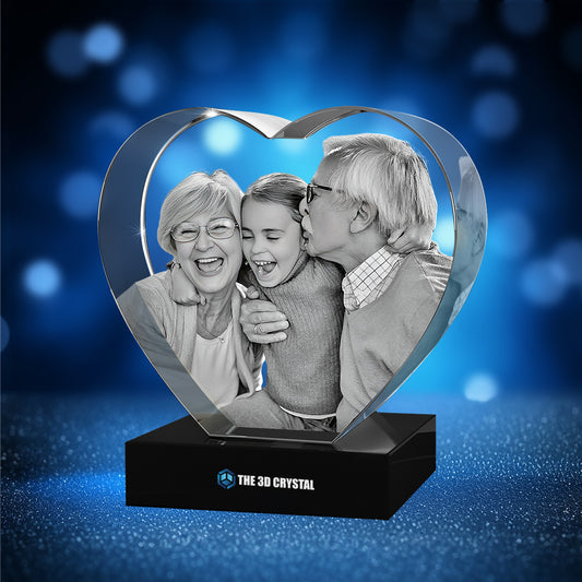 3D Crystal Heart For Heritage Series