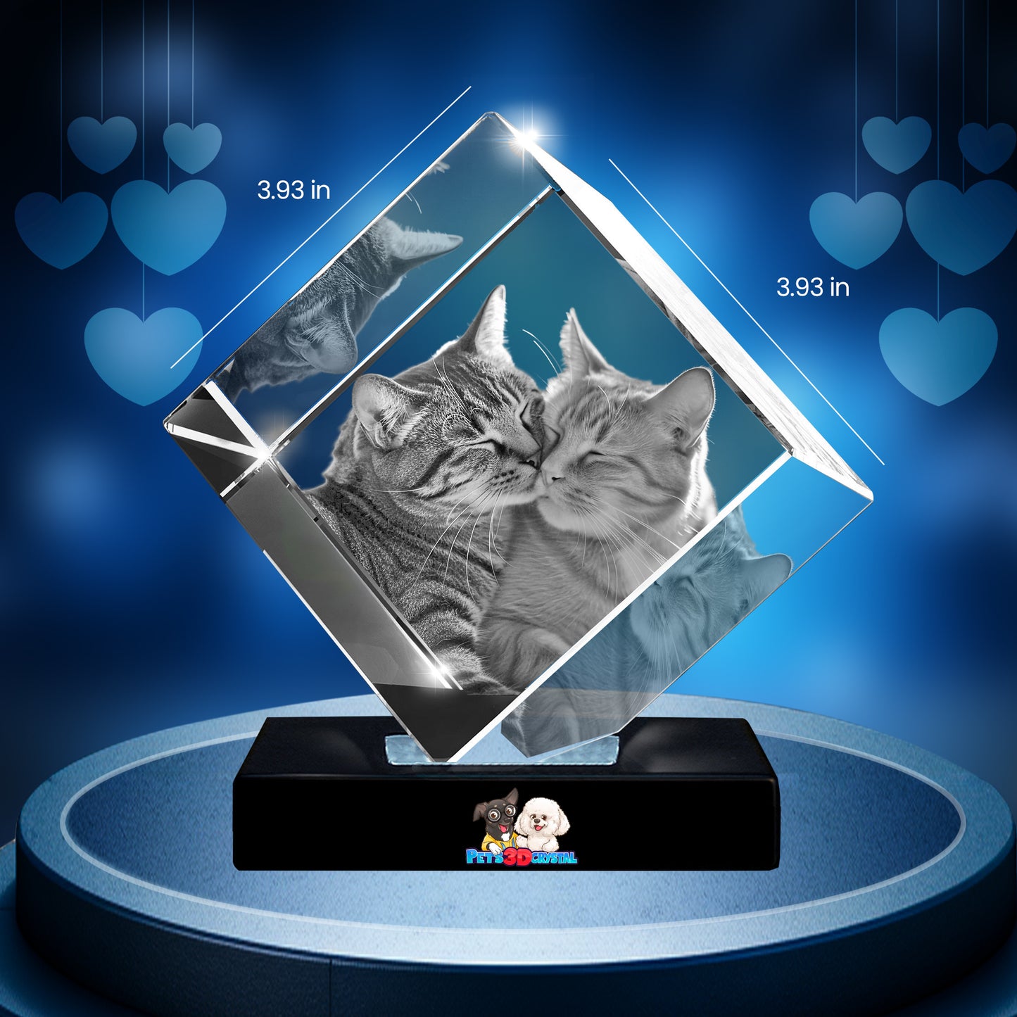 3D Crystal Diamond