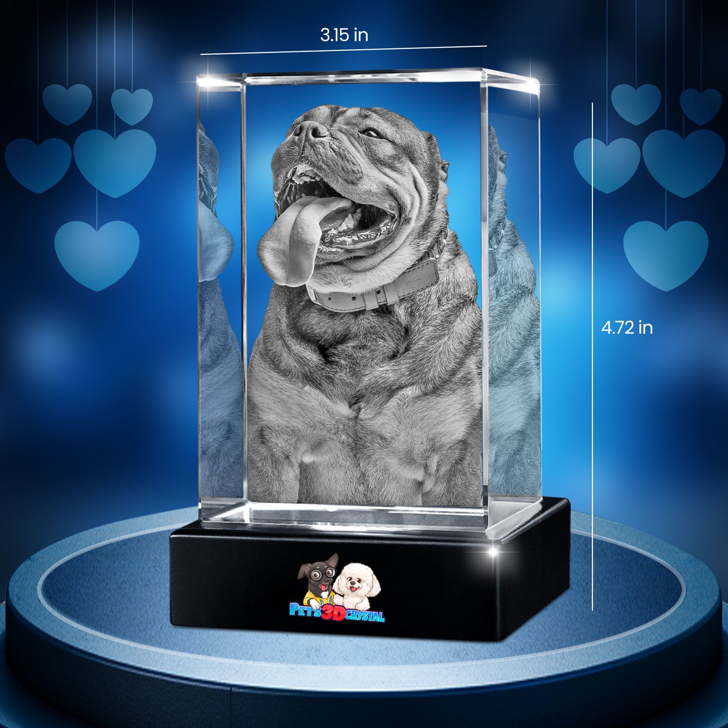 3D Crystal Cube