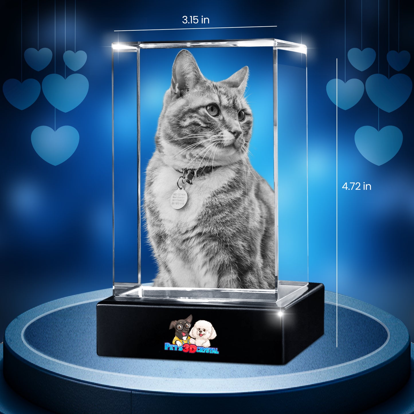 3D Crystal Cube