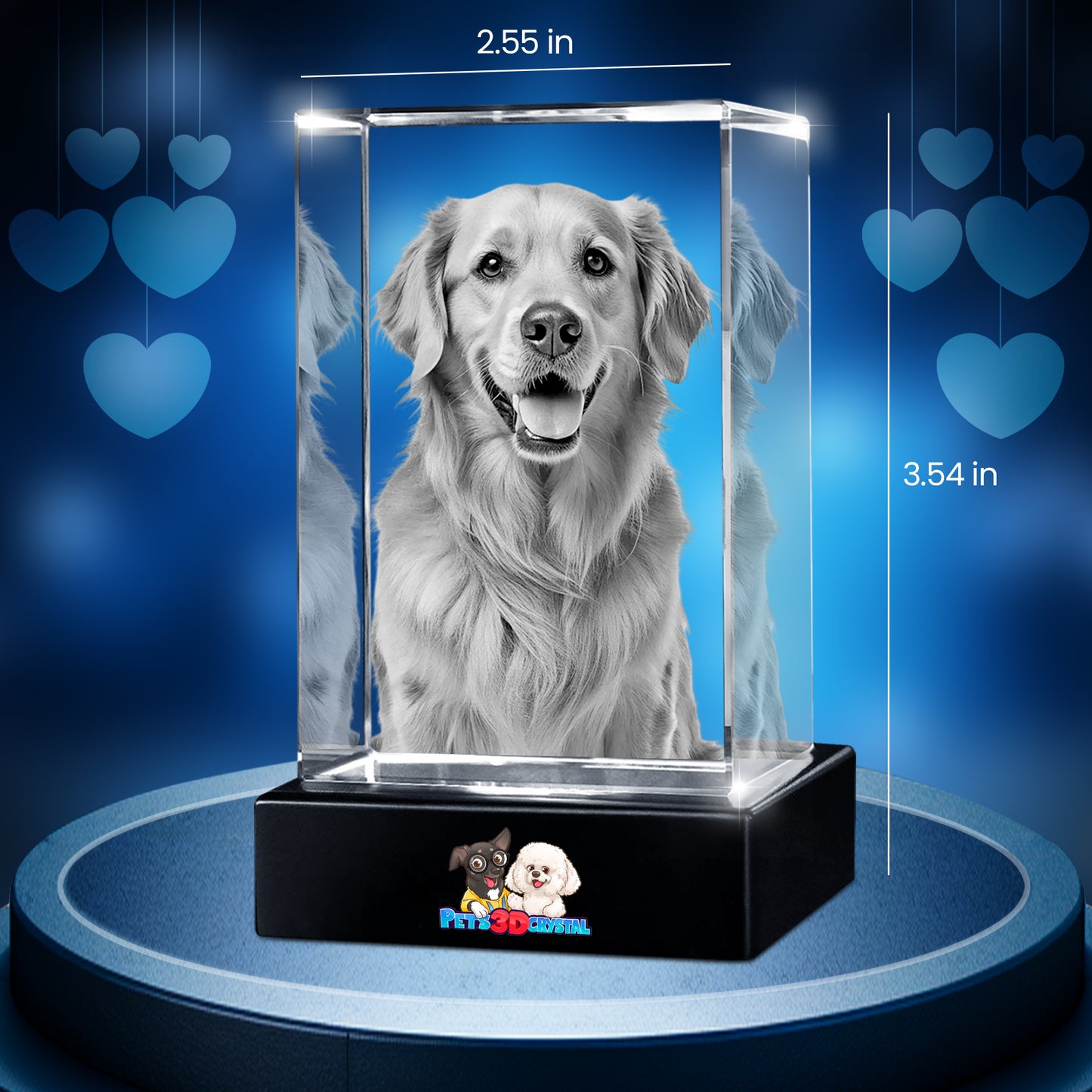 3D Crystal Cube