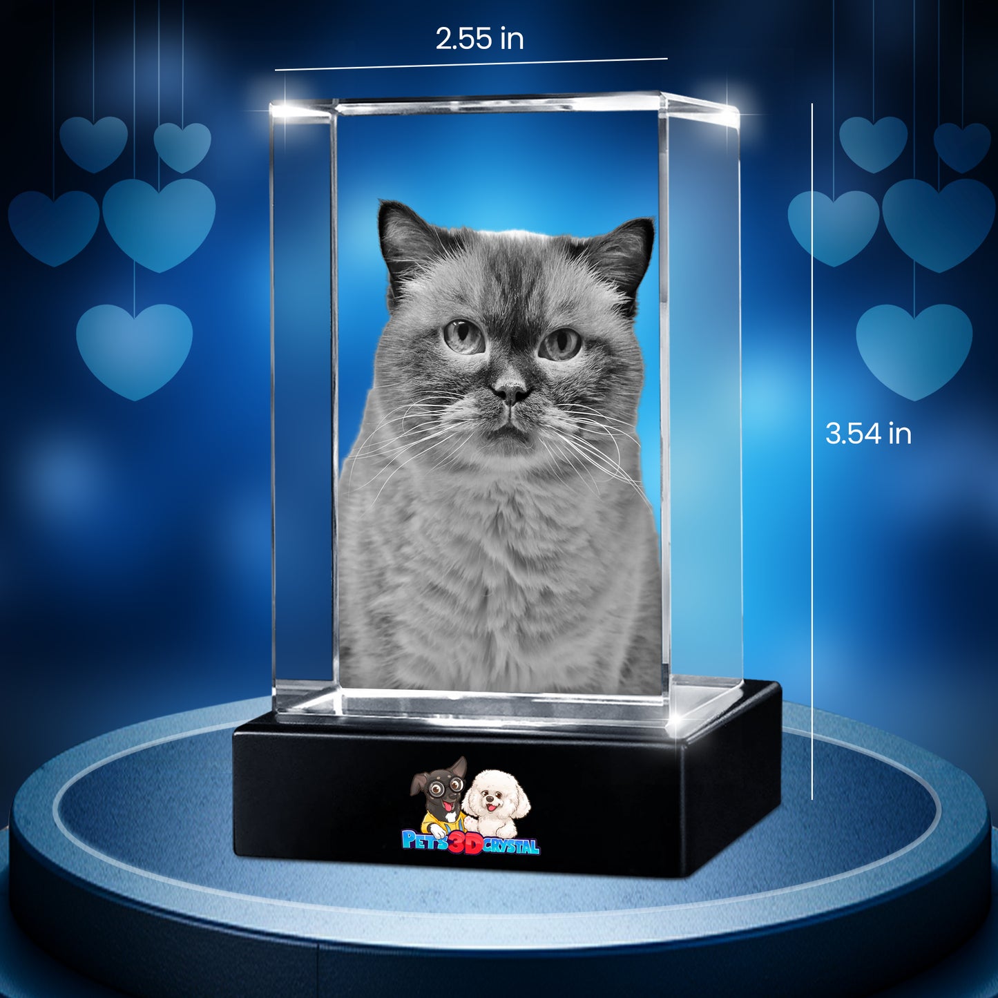 3D Crystal Cube