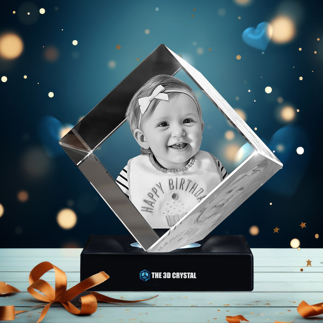 3D Diamond Crystal  Birthday Special