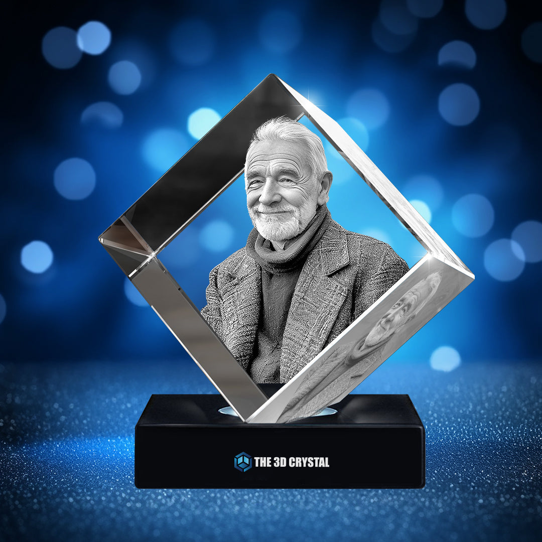 3D Diamond Crystal  For Memorial