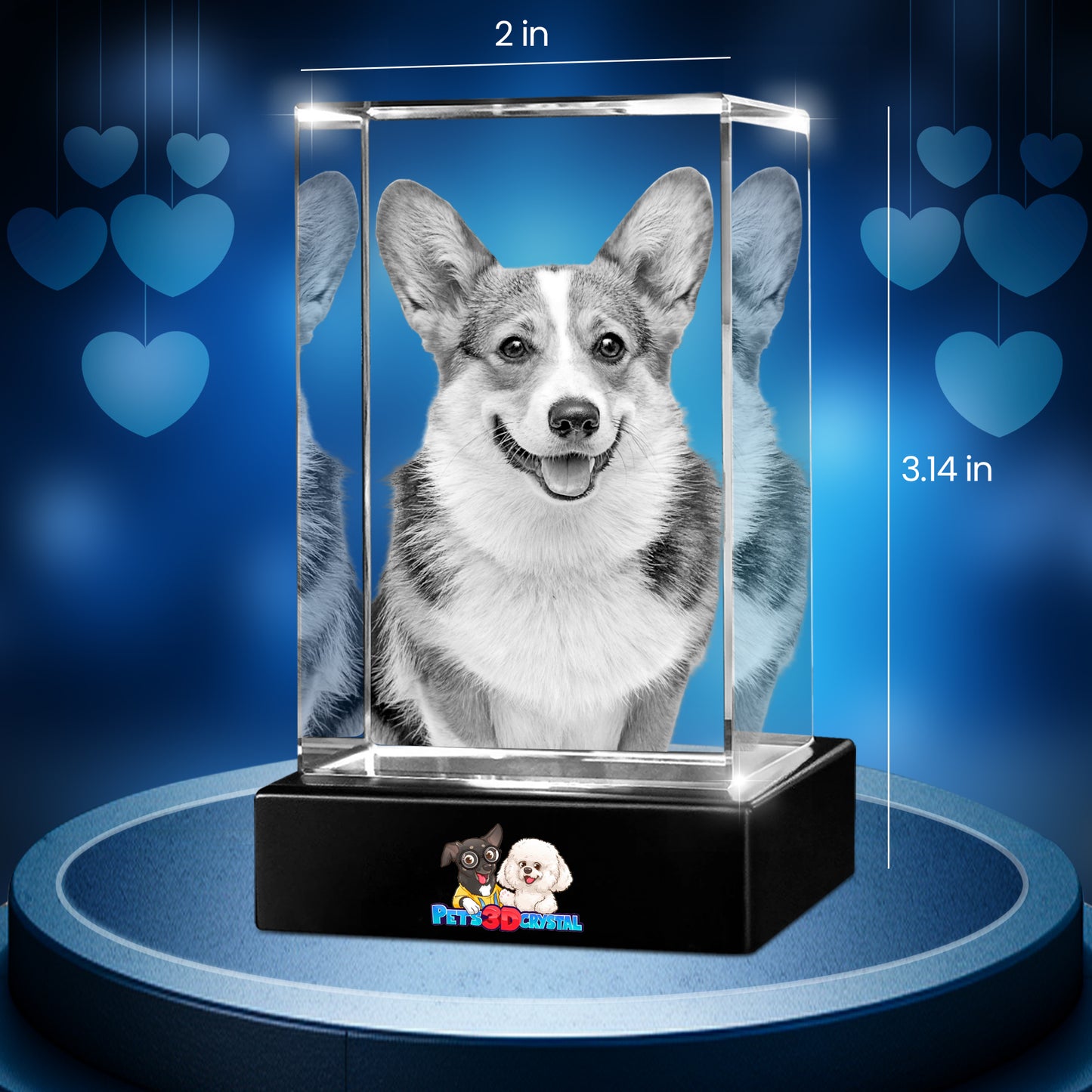 3D Crystal Cube