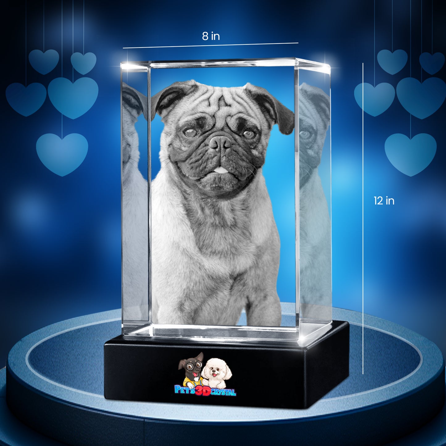 3D Crystal Cube