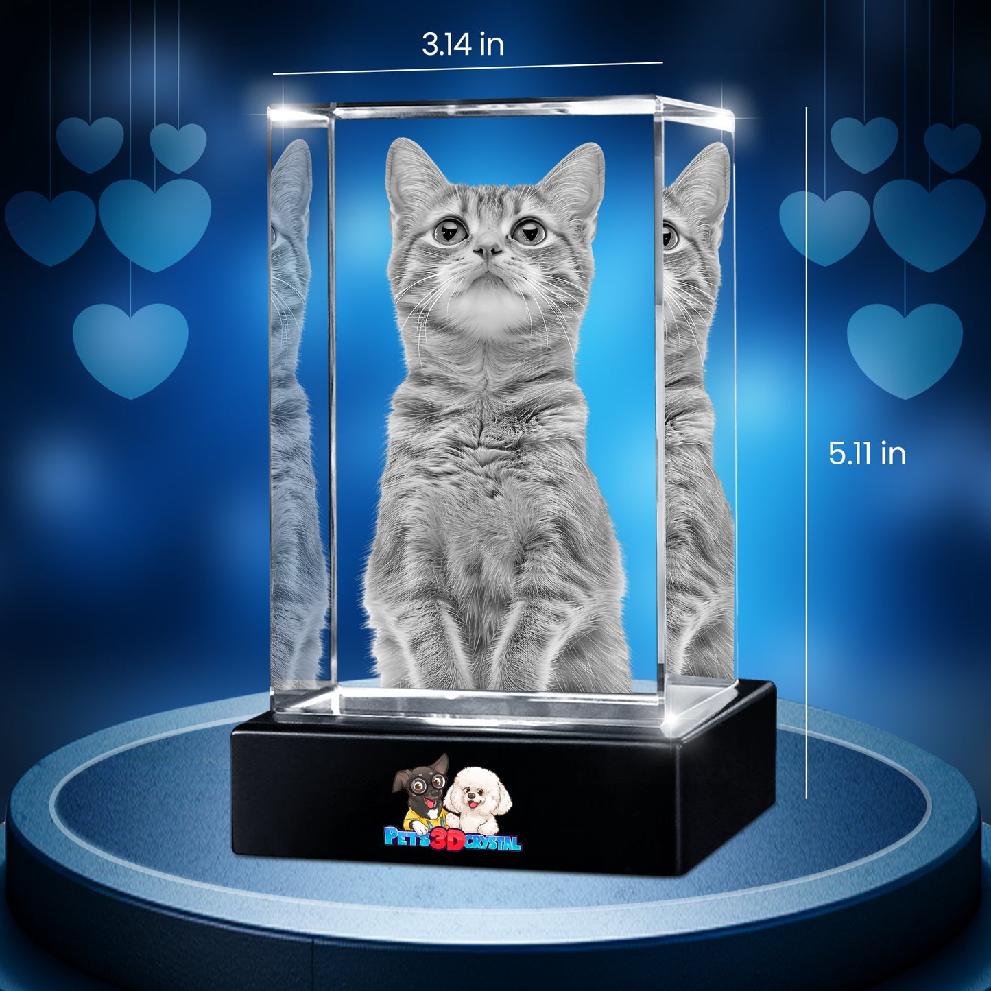 3D Crystal Cube