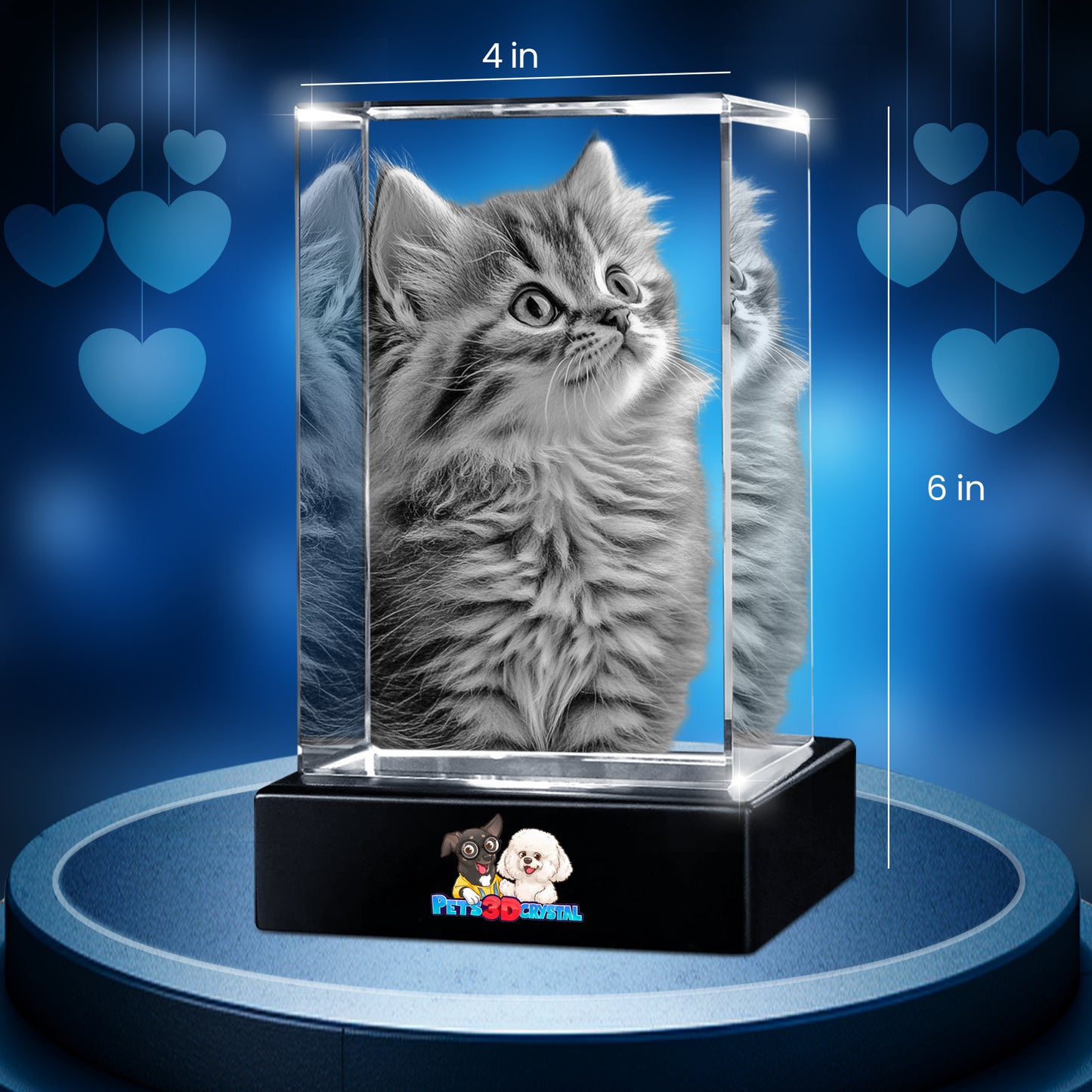 3D Crystal Cube
