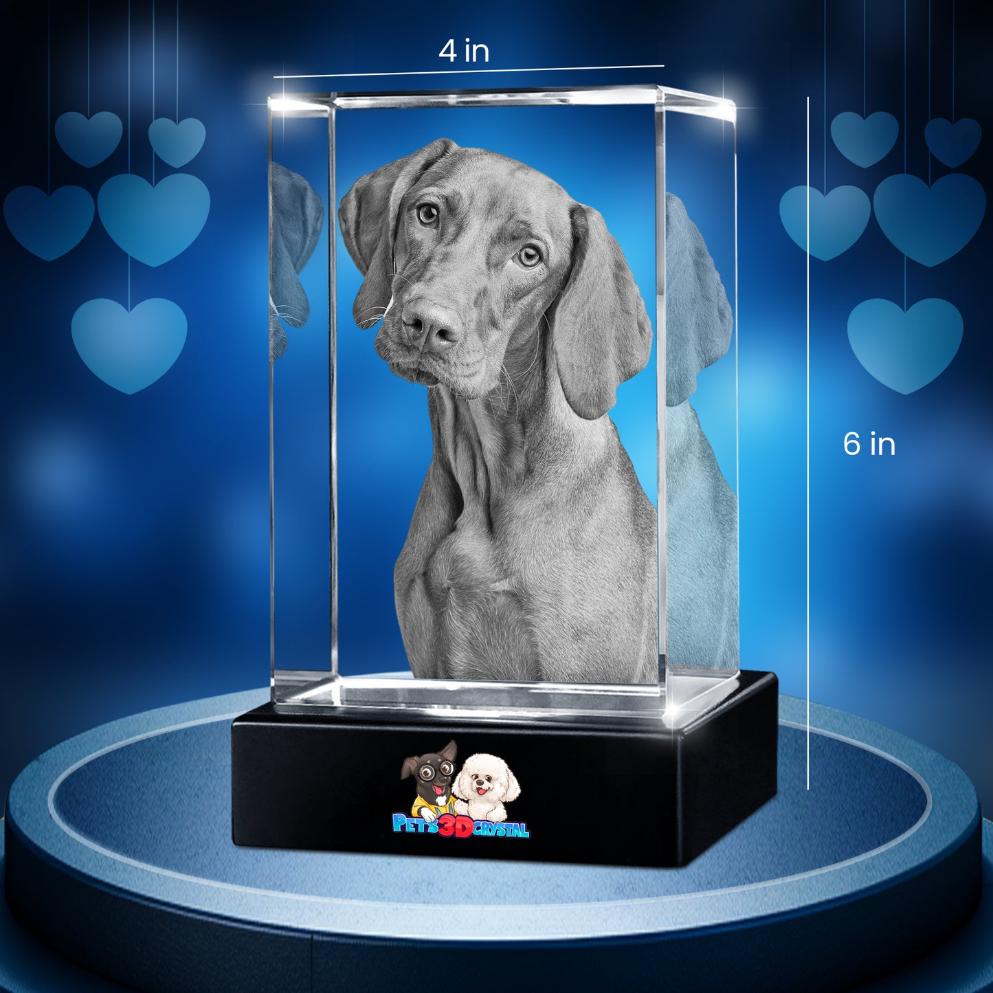 3D Crystal Cube