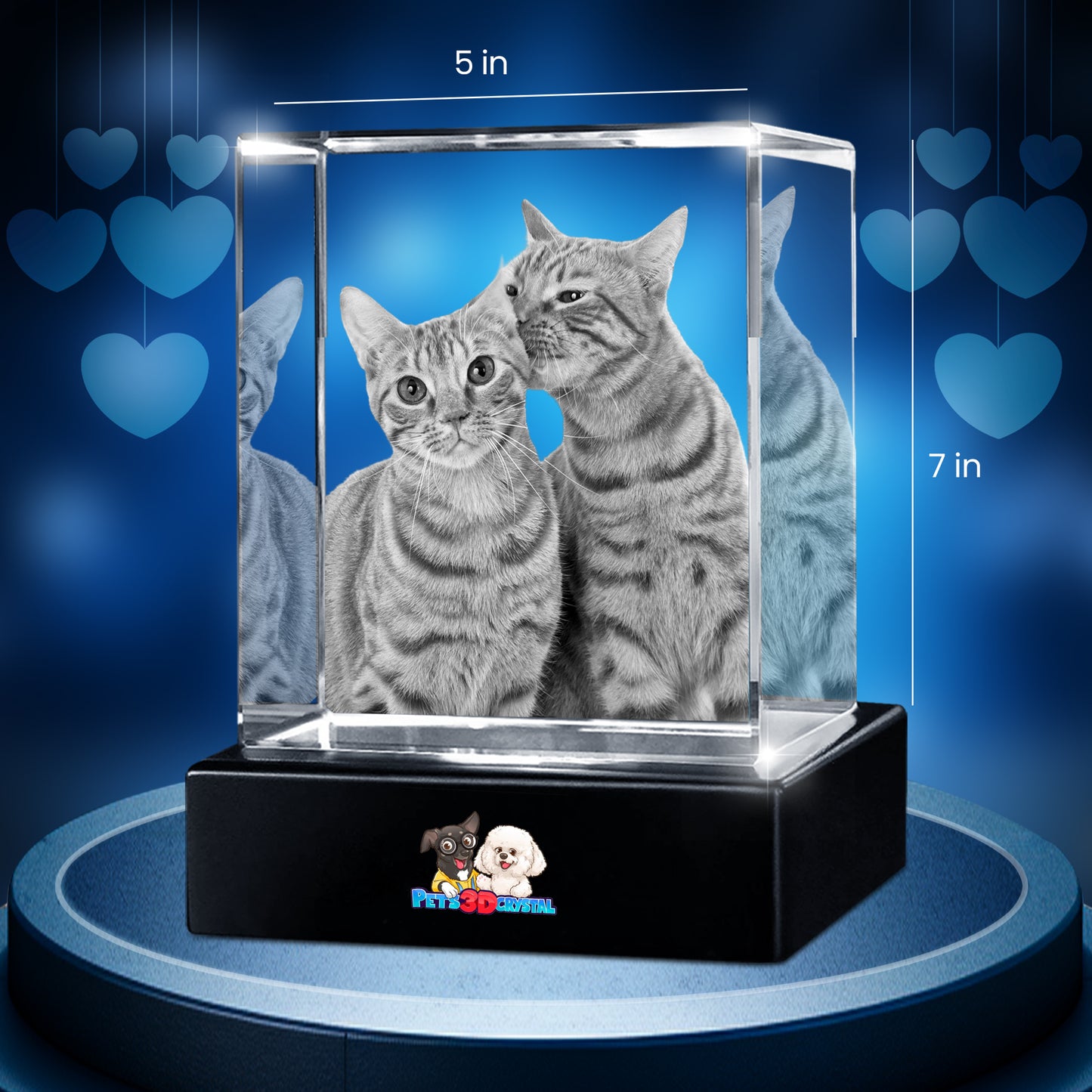 3D Crystal Cube